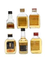 Assorted Blended Indian Whisky  6 x Miniatures