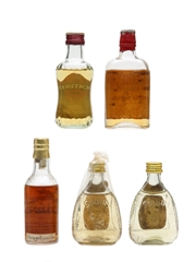 Assorted World Whisky  5 x Miniatures