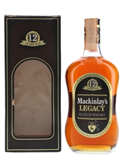 Mackinlay's Legacy 12 Year Old Bottled 1980s - Distillerie Moccia 75cl / 40%