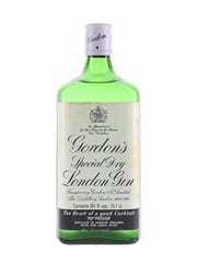 Gordon's Special Dry London Gin Bottled 1970s-1980s 75.7cl / 40%