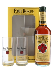 Four Roses 6 Year Old Glass Pack Bottled 1990s - Seagram 70cl / 40%