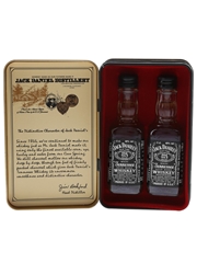 Jack Daniel's Old No.7 Old Time Tennessee Whiskey Bottled 1990s - Morgan Furze Ltd. 2 x 5cl / 40%