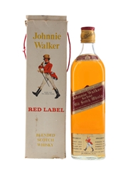 Johnnie Walker Red Label Bottled 1960s-1970s - Duty Free 75cl