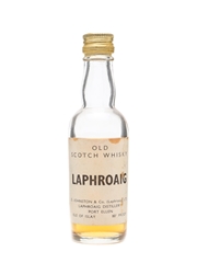 Laphroaig Old Scotch Whisky 80 Proof Bottled 1950s 5cl