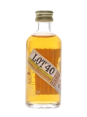 Lot No.40 Canadian Rye Whisky Corby Distilleries Limited 5cl / 43%