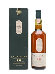 Lagavulin 16 Years Old Bottled 1980s-1990s - White Horse Distillers 100cl / 43%