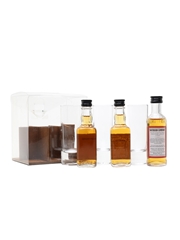 Classic Miniature Collection Set Early Times, Jack Daniel's & Southern Comfort 3 x 5cl
