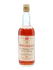 Macallan 10 Years Old Bottled 1970s 75cl