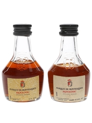Marquis De Montesquiou Grande Reserve & XO Bottled 1970s - Rinaldi 2 x 3cl / 40%