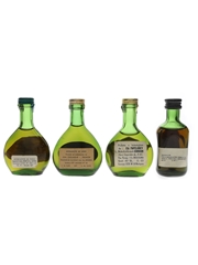 Duc De Maravat, Jean Caillaous, Larressingle & Marquis De Montesquiou Armagnac Bottled 1960s-1970s - Spirit 4 x 3cl