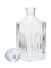 Crystal Decanter With Stopper  21cm x 8.5cm