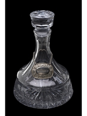 Crystal Decanter With Stopper  19.5cm x 17cm