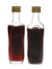 Chaplins & Seagavin Bottled 1960s 2 x 10cl
