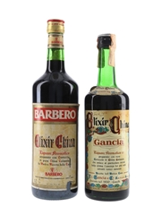 Barbero & Gancia Elixir China Bottled 1970s & 1980s 75cl & 100cl