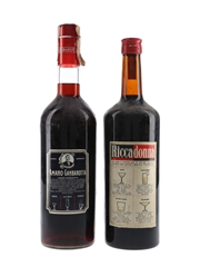 Gambarotta Amaro & Riccadonna Americano Bottled 1970s 2 x 100cl