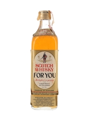 Scotch Whisky For You Bottled 1970s - DARP 75cl / 40%