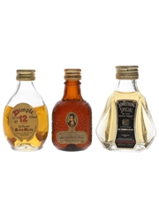 Dimple, Robbie Burns & Something Special Bottled 1970s & 1980s 3 x 5cl / 40%