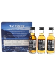 Talisker Collection Pack Skye, 10 Year Old & Dark Storm 3 x 5cl / 45.8%