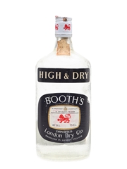 Booth's London Dry Gin Bottled 1980s 75cl / 40%