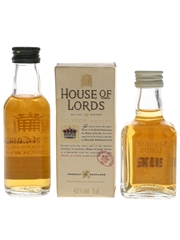 House Of Commons & House Of Lords Bottled 1980s-1990s 2 x 5cl