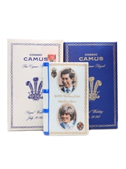 Camus Royal Wedding 1981 Cognac Ceramic Decanter 70cl