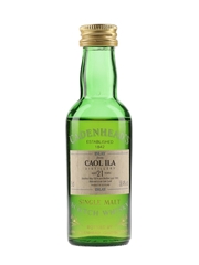 Caol Ila 1974 21 Year Old Bottled 1995 - Cadenhead's 5cl / 58.4%
