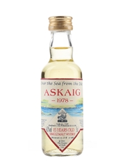 Askaig 1978 15 Year Old Cask 1040 Bottled 1993 - The Master Of Malt 5cl / 43%