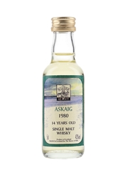 Askaig 1980 14 Year Old Bottled 1990s - The Master Of Malt 5cl / 43%