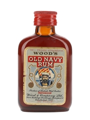 Wood's Old Navy Rum Bottled 1960s 5cl / 57%