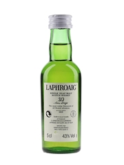 Laphroaig 10 Year Old Bottled 1990s - Hiram Walker France 5cl / 43%