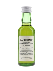 Laphroaig 10 Year Old Unblended Bottled 1980s - Regal Brands, New York 5cl / 45%