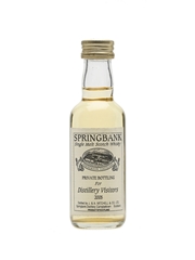 Springbank Bottled 2005 For Distillery Visitors Miniature
