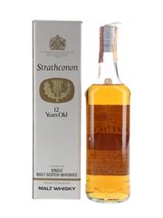 Strathconon 12 Year Old Bottled 1980s - Amerigo Sagna 75cl / 40%