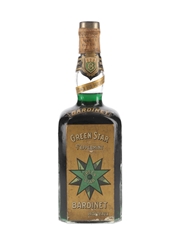 Bardinet Green Star Peppermint Bottled 1940s 75cl / 29%