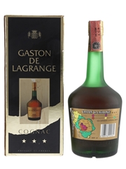 Gaston De Lagrange 3 Star Bottled 1980s - Martini & Rossi 70cl / 40%
