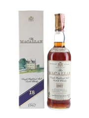 Macallan 1967 18 Year Old