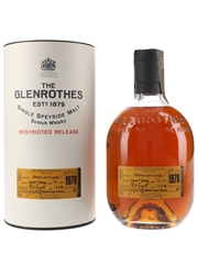 Glenrothes 1978 Restricted Release Bottled 1999 70cl / 43%