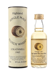Strathmill 1985 11 Year Old Bottled 1997 - Signatory Vintage 5cl / 43%