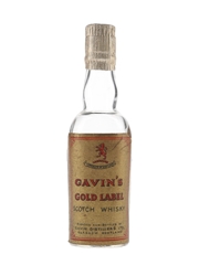 Gavin's Gold Label Bottled 1950s-1960s 5cl