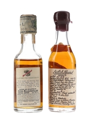 Old Fitzgerald 6 Year Old & Vintage Bourbon 1980 Stitzel-Weller 4.7cl & 5cl / 43%