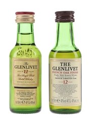 Glenlivet 12 Year Old & French Oak Finish  2 x 5cl / 40%