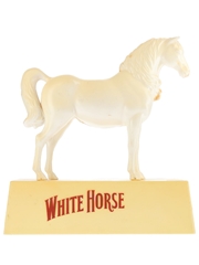 White Horse Plastic Bar Ornament  24cm x 21.5cm x 7cms