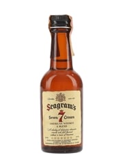 Seagram's 7 Crown Bottled 1980s 5cl