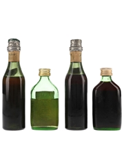 Martini Vino Vermouth Bottled 1950s & 1970s 4 x 5cl / 17%