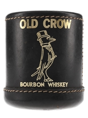 Old Crow Bourbon Whiskey Leather Bottle Holder