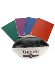 Bell's Pocket Sporting Books & Mini Rugby Ball Printed 2003 