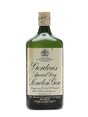 Gordon's Gin Bottled 1960s 75cl