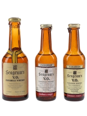 Seagram's VO Bottled 1950s-1960s 3 x 4cl-5cl / 43%