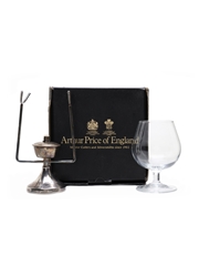 Arthur Price Of England Brandy Warmer & Glass