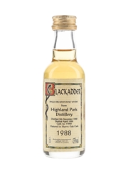 Highland Park 1988 Sherry Cask 11925 Bottled 1998 - Blackadder International 5cl / 43%